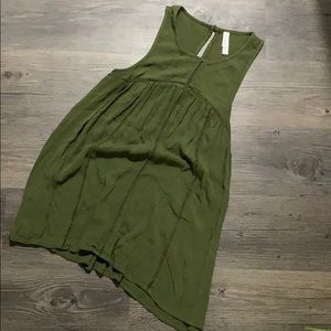 Green tank top